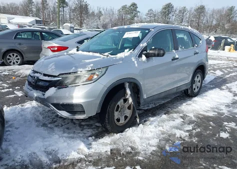 2016 Honda Cr-V Lx from USA, damaged, VIN 2HKRM4H38GH651309